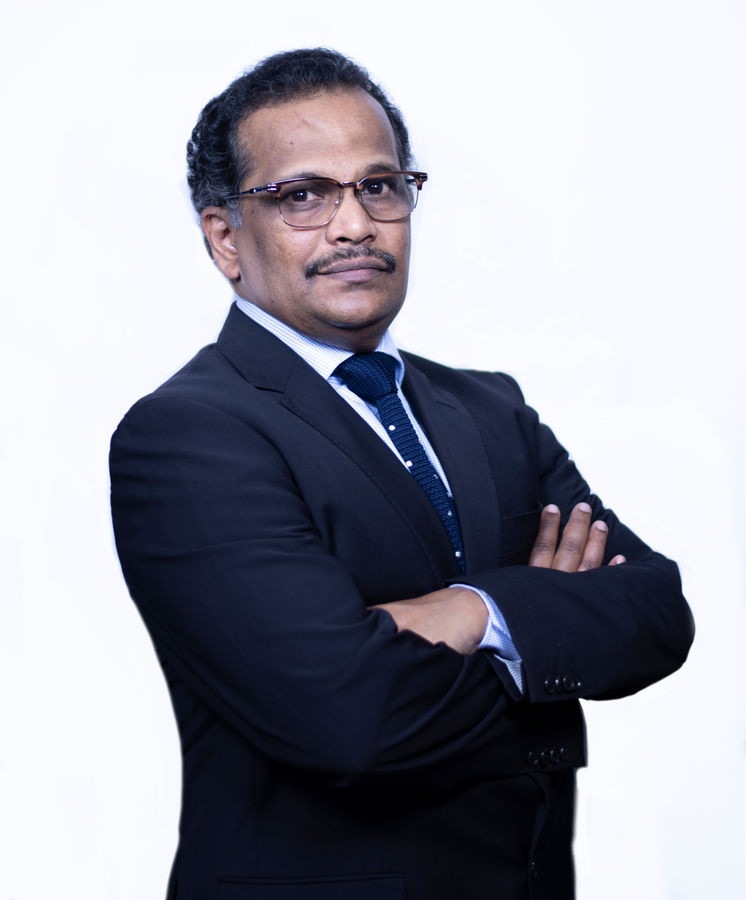 Portrait of Byju Ramakrishnan